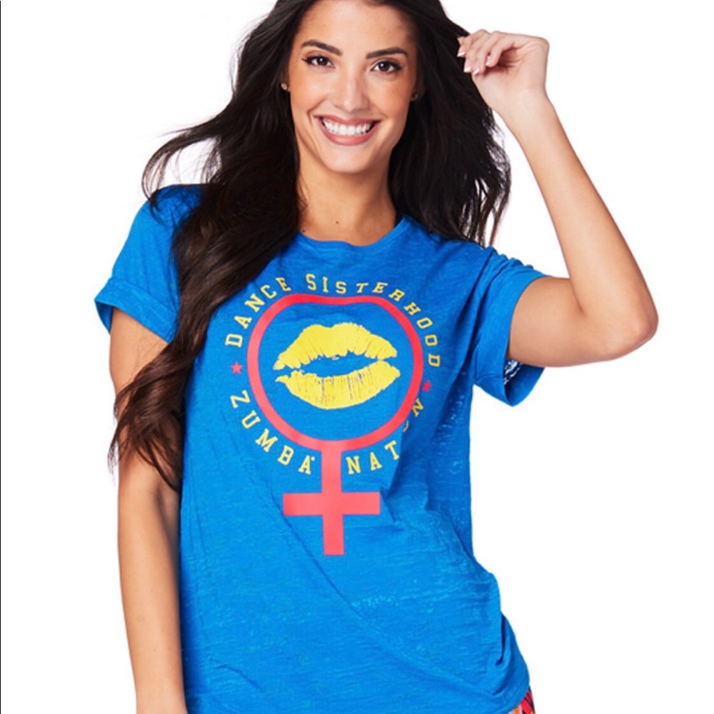 Zumba Sisterhood Crew Neck Top